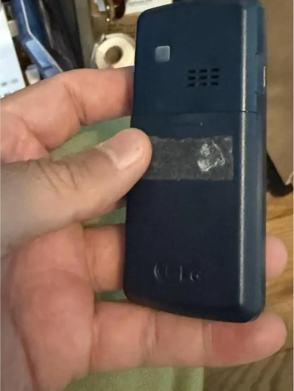 LG CG-180- Space Black (AT&T) GO PHONE ( Untested ) No Power Cord